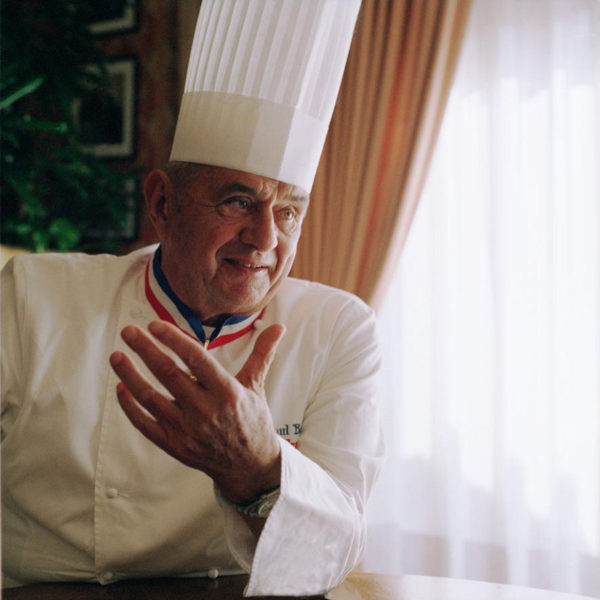 Paul Bocuse, exemple de propriété intellectuelle au service de la cuisine. Crédits Wikipédia Commons